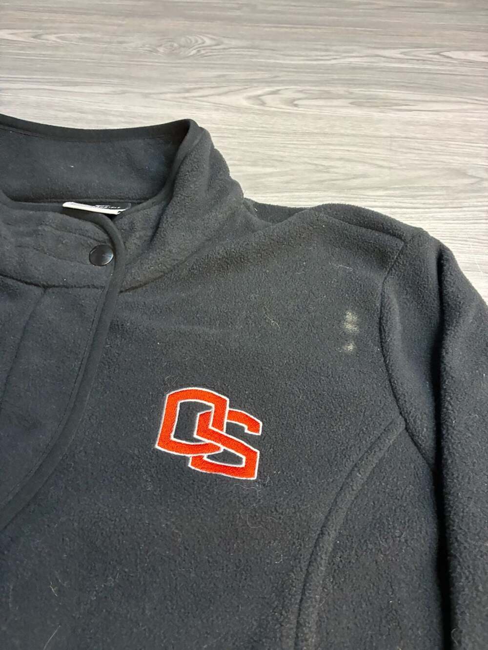 Oregon State Beavers XL 1/4 Zip Pullover Nike fleece Black